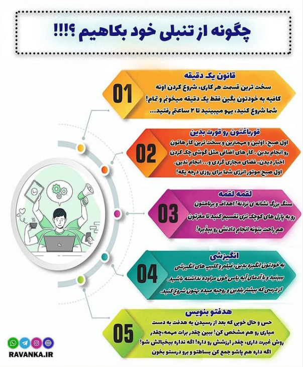 چگونه از تنبلی خود بکاهیم؟